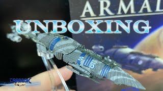 Recusant Class Destroyer  Unboxing  Star Wars Armada Wave 10 Expansion  Clone Wars [upl. by Mulac744]