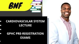 BNF CHAP 2 CARDIOVASCULAR SYSTEM PRE REGISTRATION [upl. by Omle954]