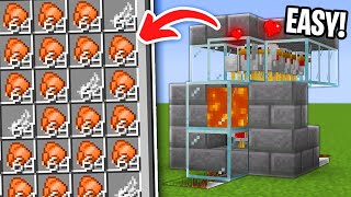 Easiest Auto Chicken Farm Minecraft 121 [upl. by Winer]