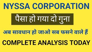 NYSSA CORPORATION LATEST NEWS TODAY 🔴 NYSSA CORPORATION SHARE NEWS 🔴 NYSSA CORP SHARE 🔴 [upl. by Mariand]