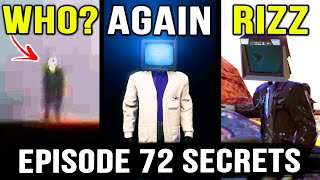 NEW SECRET EPISODE WHO IS THE GHOST Skibidi Toilet 72 Full Episode Analysis  All Secrets amp Theory [upl. by Abihsat769]