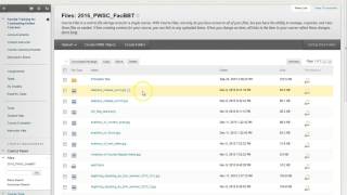 Overwriting Files in Blackboard File Manager [upl. by Yffub]