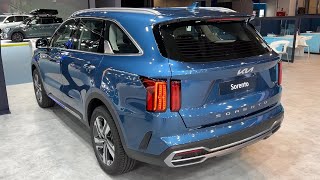 New KIA SORENTO 2022  FIRST LOOK amp visual REVIEW exterior interior trunk space [upl. by Velick128]