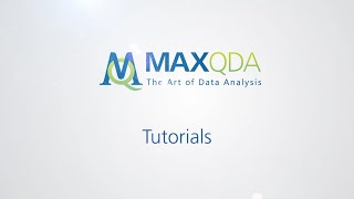 2016 MAXQDA 12 MAXMaps Modelle [upl. by Magree]