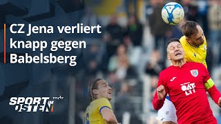 Carl Zeiss Jena patzt auch gegen Babelsberg  Sport im Osten  MDR [upl. by Ahsekat965]