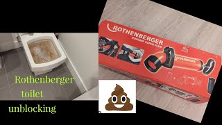 I just purchased a Rothenberger toilet unblocker for £130 Was it worth it 🤔 [upl. by Kirstyn354]