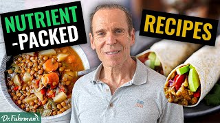 Staple Dishes and SECRET Ingredients of Nutritarian Cooking  Dr Joel Fuhrman  Nutritarian Diet [upl. by Ayidan]