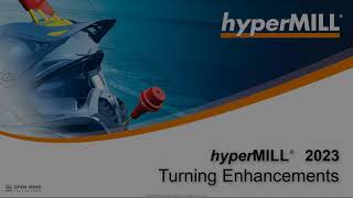 hyperMILL 2023  Turning Enhancements [upl. by Nemzzaj]