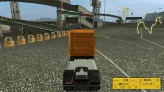 Euro Truck Simulator ETS Ferry glitches [upl. by Bergess649]