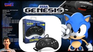 Hyperkin Premium USB Sega Genesis Classic Controller Review [upl. by Elvina]