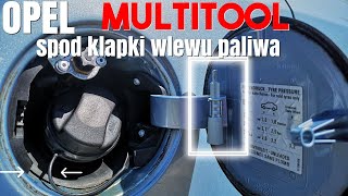 Opel Multitool spod klapki wlewu paliwa [upl. by Okika]