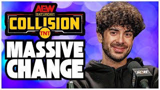 AEW Collision Moving amp Main Event For WWE Clash At The Castle REVEALED [upl. by Ydissac]