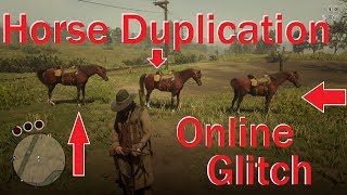 Horse Duplication Glitch Red Dead Redemption 2 Online Clone Your Horse Glitch [upl. by Venuti9]