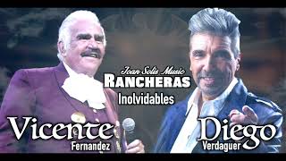 Diego VerdaguerVicente Fernandez Mix Ranchero Descansen En Paz 2021 muere Diego Verdaguer [upl. by Garnes]