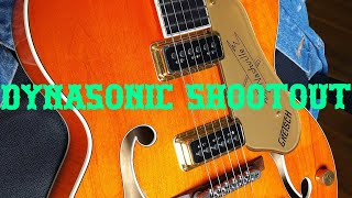 DYNASONIC SHOOTOUT Gretsch vs Seymour Duncan [upl. by Esidarap]