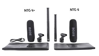 Quick Look  Rode NTG4 and NTG4 Shotgun Microphones [upl. by Aggie]