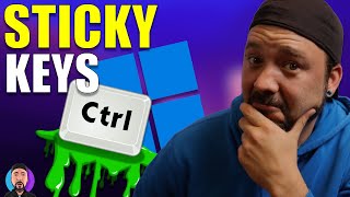 How to Get Rid of the Sticky Keys PopUp Forever [upl. by Hyacintha]