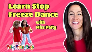 STOP  Childrens Song Musical Freeze  Jump and Stop  Freeze Dance  Patty Shukla [upl. by Lamhaj]