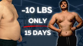 I lost 10 lbs in 15 days losing 40 lbs in 90 days challenge [upl. by Ryon]