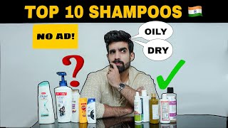 TOP 10 SHAMPOOS🇮🇳 BEST CHEMICAL FREE SHAMPOOS FOR ALL SCALP TYPES NO PAID PROMOTION TheFormalEdit [upl. by Ahseiyk559]