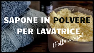 Come fare il SAPONE in polvere per il bucato FATTO IN CASA 🌿  Pillole Zero Waste 1 [upl. by Vachil]