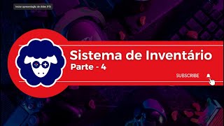 Sistema de Inventário  Parte 4 unity [upl. by Loferski]