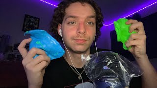 ASMR Satisfying Slime on Mic￼🌊Extremely Sensitive [upl. by Sall]