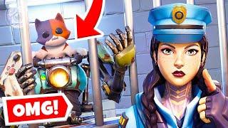 KIT is JULESS PRISONER Fortnite Cops amp Robbers [upl. by Dunston347]