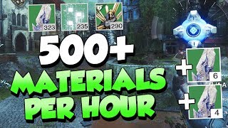 500 Planetary Materials Per Hour Fastest Farms Destiny 2 Forsaken [upl. by Emlynn]