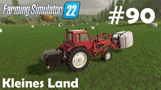 LS22 Kleines Land 90 Kartoffeln verladen amp Silageballen aufstapeln  Farming Simulator 22 [upl. by Lauzon527]