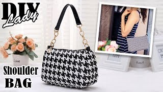 DIY POPULAR DESIGN PURSE BAG  Cute Casual Tote Bag Tutorial [upl. by Tom]