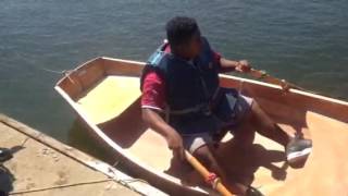 SIT Sailing Instructor Training Eastport Pram sea trial [upl. by Ettennek]