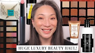 HUGE LUXURY BEAUTY HAUL  SisleyParis  Surratt  Tom Ford [upl. by Huxham]