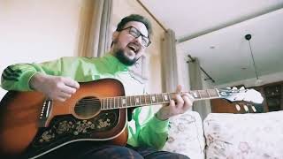 Sunday Morning Call Oasis Cover by Guitar Man Epiphone Frontier [upl. by Benson]