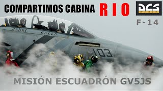 DCS F14 TOMCAT ESPAÑOL Cabina compartida RIO [upl. by Onitsuaf27]