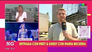 Se viene el show de María Becerra  Telefe Rosario [upl. by Rushing]