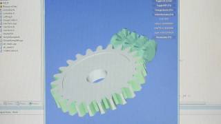 Gear Cutting Simulation with GPGPU [upl. by Cromwell]