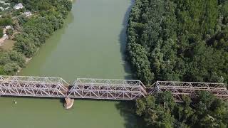 Drum express BrailaGalati  Siret river bridge [upl. by Anuaik]