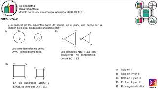 Pregunta modelo homotecia P48 M2020 [upl. by Nylanej]