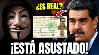 URGENTE 🚨 ANONYMOUS DA GOLPE MÁS FUERTE A MADURO [upl. by Auhsej]