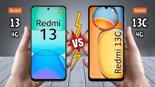 Xiaomi Redmi 13 Vs Xiaomi Redmi 13C  Full Comparison 🔥 Techvs [upl. by Ellehcyar739]