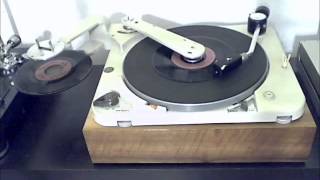 Thorens TD224 turntable  Automatic record changer  45 RPM [upl. by Acinemod]