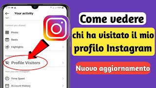 Come scoprire chi ha visualizzato il mio profilo Instagram 2023 [upl. by Nimocks]