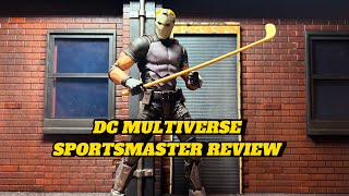 DC MULTIVERSE SPORTSMASTER REVIEW  Platinum Chase  McFarlane Toys [upl. by Renny]