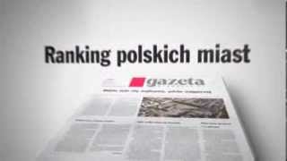 Reklama Gazeta Wyborcza  Ranking Polskich Miast  Wyniki Sondażu [upl. by Eimme482]