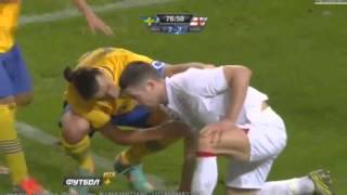 Zlatan Ibrahimovic  All 4 Goals Vs England 14112012 [upl. by Hammer846]