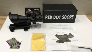 Red Dot Scope REDGREEN DOT SIGHT INSTRUCTIONS [upl. by Rafter174]