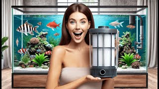 🐠 Atlantis Aqua 20 Gallon Fish Tank Filter  Best Large Aquarium Filter 🐟 [upl. by Dahc]