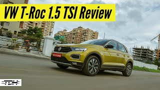 VW TRoc 15 TSI Review German Engineering at a reasonable price  UpShift [upl. by Clarhe]