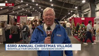 63rd Annual Christmas Village at Nashville Fairgrounds [upl. by Aicat273]